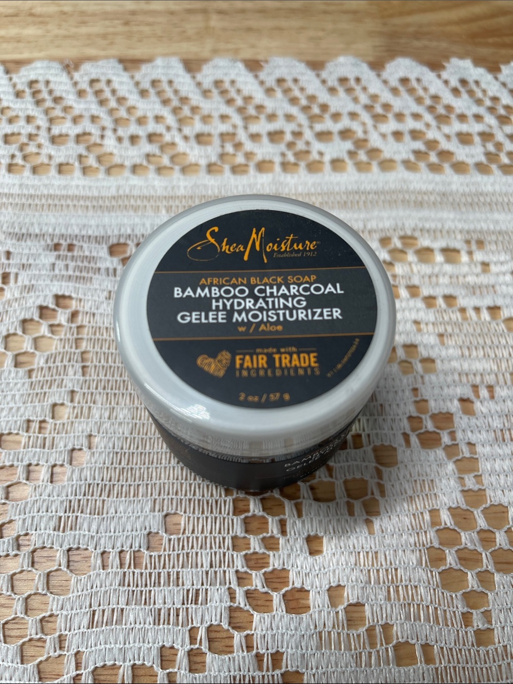 Shea Moisture Bamboo Charcoal Hydrating Gelee Moisturizer – Black